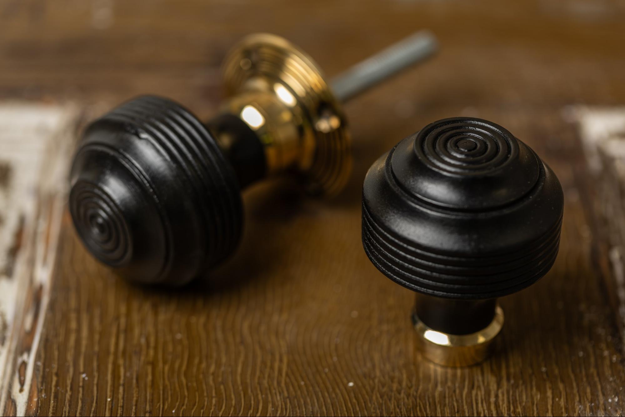 salvage vs reproductions - Georgian ebonised reeded